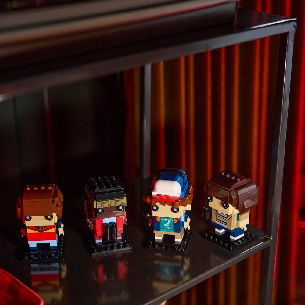 LEGO 40801 Stranger Things Mike, Dustin, Lucas & Will BrickHeadz NEW NIB in Hand - Picture 11 of 13